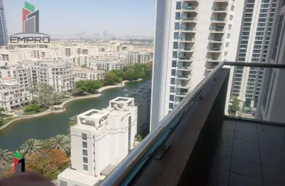 شقة - غرفة نوم - 1 حمام للايجار في برج الجولف 2 - أبراج الجولف - ذا فيوز - دبي