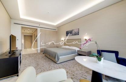 Apartment - Studio - 1 Bathroom for rent in The Palm Tower - Palm Jumeirah - Dubai