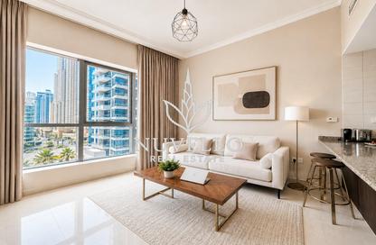 Apartment - 1 Bedroom - 2 Bathrooms for rent in Bay Central Tower Central - Bay Central - Dubai Marina - Dubai