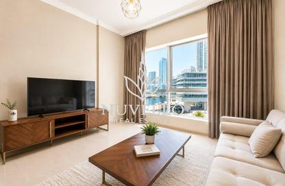 Apartment - 1 Bedroom - 2 Bathrooms for rent in Bay Central Tower Central - Bay Central - Dubai Marina - Dubai