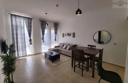 شقة - غرفة نوم - 2 حمامات للايجار في طراز أوروبي - مساكن القناه المائية - مدينة دبي الرياضية - دبي