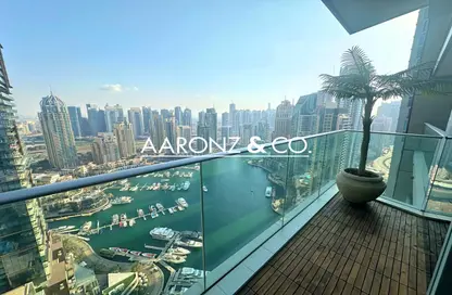 Apartment - 3 Bedrooms - 4 Bathrooms for sale in Damac Heights - Dubai Marina - Dubai