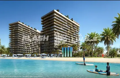 شقة - غرفة نوم - 2 حمامات للبيع في موندريان المرجان بيتش ريزيدنسز - جزيرة المرجان - رأس الخيمة