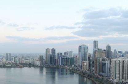 Half Floor - 6 Bedrooms - 7+ Bathrooms for sale in Blue Tower - Al Majaz 3 - Al Majaz - Sharjah