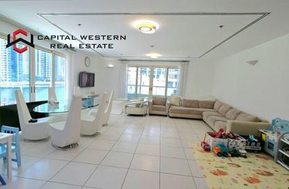 Apartment - 2 Bedrooms - 3 Bathrooms for sale in Marina View Tower A - Marina View - Dubai Marina - Dubai