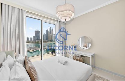 Apartment - 2 Bedrooms - 2 Bathrooms for rent in Palace Beach Residence Tower 2 - Palace Beach Residence - Emaar Beachfront - Dubai Harbour - Dubai