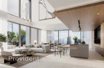 Apartment - 3 Bedrooms - 4 Bathrooms for sale in One River Point - Business Bay - Dubai