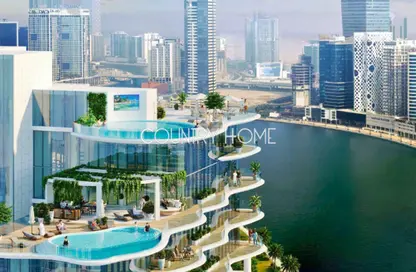 Apartment - 1 Bathroom for sale in Chic Tower - Business Bay - Dubai