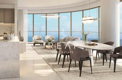 شقة - 2 غرف نوم - 2 حمامات للبيع في جراند بلو تاور 1 - إعمار بيتشفرونت - دبي هاربور - دبي