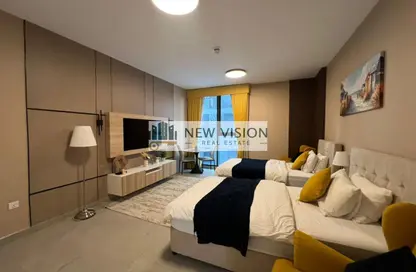 Apartment - Studio - 1 Bathroom for rent in Areej Apartments - Aljada - Sharjah