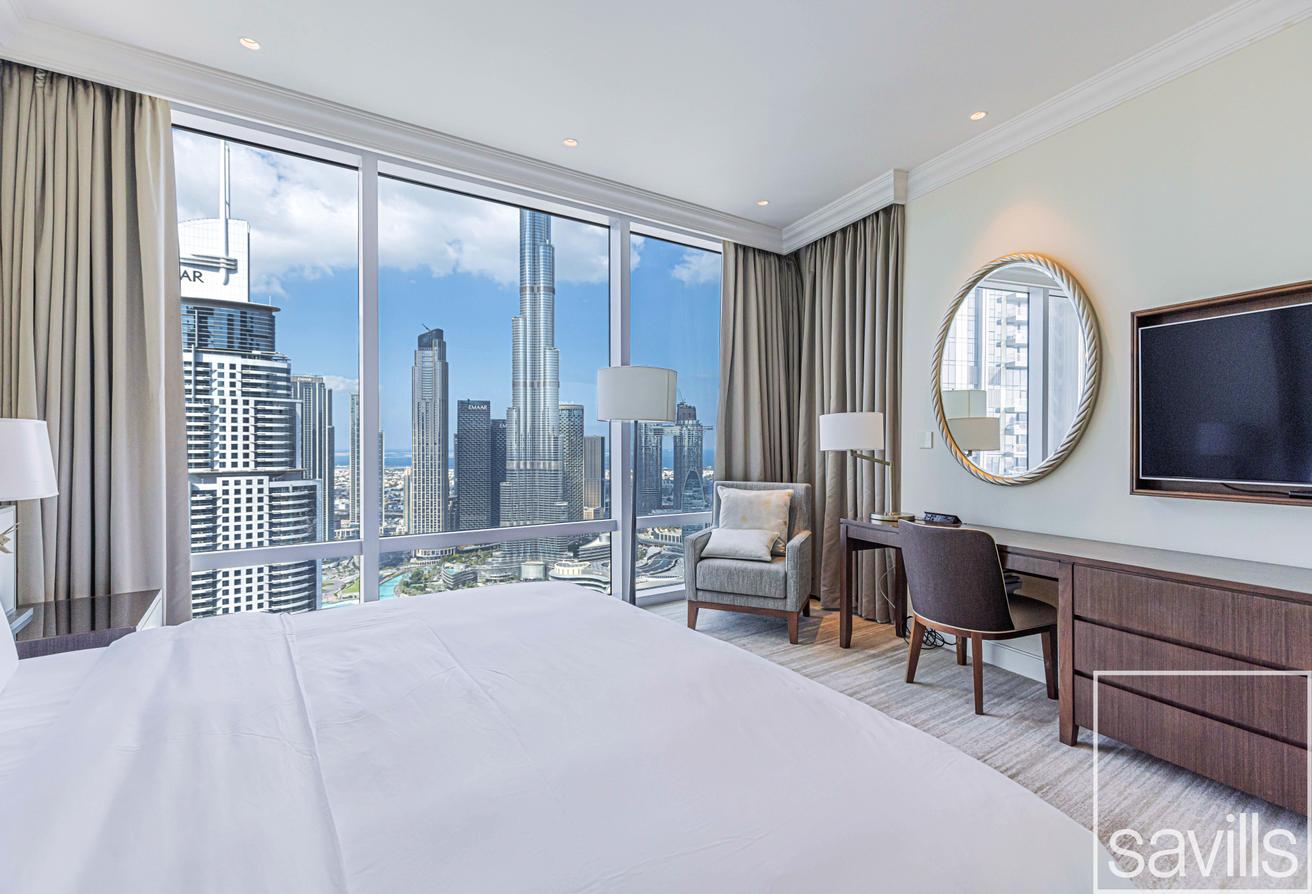 Largest Layout / Full Burj Khalifa View/ Furnished photo 9