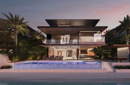 Villa - 5 - 6 for sale in Beach Collection Frond N - Beach Collection - Palm Jebel Ali - Dubai