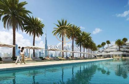Apartment - 1 - 2 for sale in Binghatti Aquarise - Business Bay - Dubai