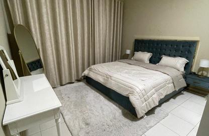 Apartment - 2 Bedrooms - 2 Bathrooms for rent in Orient Tower 1 - Orient Towers - Al Bustan - Ajman