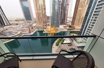 شقة - غرفة نوم - 1 حمام للايجار في ليك سايد ريزيدنس - (JLT) مجمع A - أبراج بحيرات الجميرا - دبي