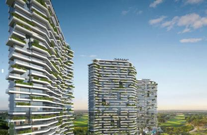 Apartment - 1 - 2 for sale in Golf Greens 1 Tower A - Golf Greens 1 - Golf Greens - Damac Hills - Dubai