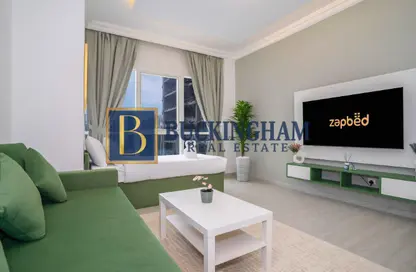 Apartment - 1 Bedroom - 2 Bathrooms for rent in MAG 214 - JLT Cluster R - Jumeirah Lake Towers - Dubai