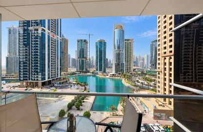 Apartment - 1 - 1 for rent in Goldcrest Views 2 - JLT Cluster J - Jumeirah Lake Towers - Dubai
