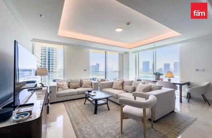 Apartment - 2 Bedrooms - 2 Bathrooms for rent in Palace Beach Residence Tower 1 - Palace Beach Residence - Emaar Beachfront - Dubai Harbour - Dubai