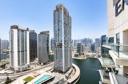 Apartment - 1 Bedroom - 2 Bathrooms for rent in Blakely Tower - Park Island - Dubai Marina - Dubai
