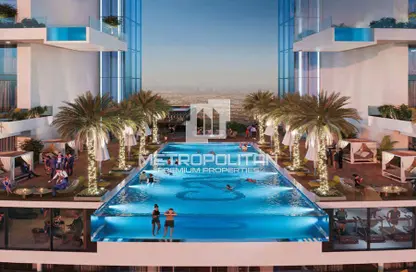 Apartment - 1 Bedroom - 2 Bathrooms for sale in Cavalli Casa Tower - Dubai Media City - Dubai