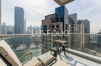 Apartment - 2 Bedrooms - 3 Bathrooms for rent in Shemara Tower - Marina Promenade - Dubai Marina - Dubai