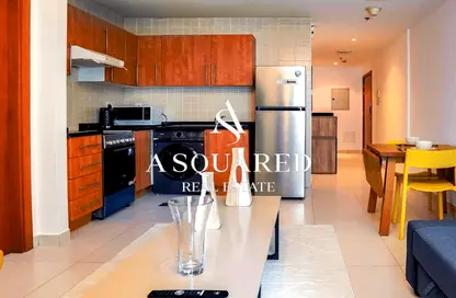 Apartment - 1 Bedroom - 1 Bathroom for rent in Marina View Tower B - Marina View - Dubai Marina - Dubai