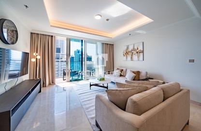 شقة - غرفة نوم - 1 حمام للايجار في برج Palace Beach ريزيدنس 1 - بالاس بيتش ريزيدنس - إعمار بيتشفرونت - دبي هاربور - دبي