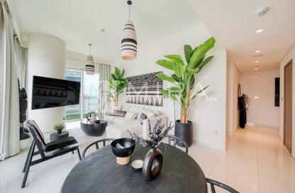 Apartment - 1 - 1 for rent in Grand Bleu Tower 2 - Grand Bleu - Emaar Beachfront - Dubai Harbour - Dubai