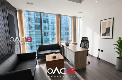 مكتب - استوديو - 1 حمام للايجار في القمة - الخليج التجاري - دبي