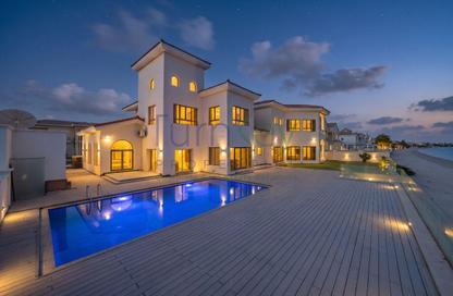 Villa - 5 - 6 for rent in Signature Villas Frond P - Signature Villas - Palm Jumeirah - Dubai
