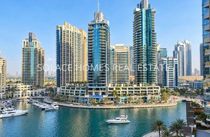 Apartment - 1 - 1 for rent in Marina Terrace - Dubai Marina - Dubai
