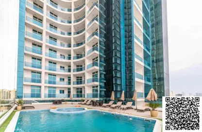 Apartment - 1 Bedroom - 2 Bathrooms for sale in Oasis Tower - Al Rashidiya 1 - Al Rashidiya - Ajman
