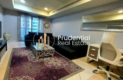 شقة - غرفة نوم - 2 حمامات للايجار في برج الأميرة - دبي مارينا - دبي