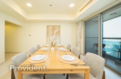 Apartment - 3 Bedrooms - 4 Bathrooms for rent in Princess Tower - Dubai Marina - Dubai
