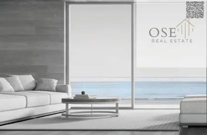 شقة - غرفة نوم - 2 حمامات للبيع في برج موجان - طريق كورنيش عجمان - عجمان