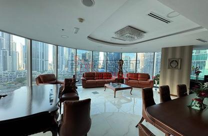 Office Space - Studio - 1 Bathroom for rent in The Binary Tower - Business Bay - Dubai
