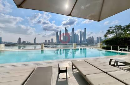 شقة - 2 غرف نوم - 2 حمامات للايجار في برج Marina Vista 1 - مارينا فيستا - إعمار بيتشفرونت - دبي هاربور - دبي