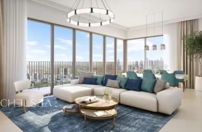 Apartment - 2 - 2 for sale in Seapoint Tower 1 - Seapoint - Emaar Beachfront - Dubai Harbour - Dubai