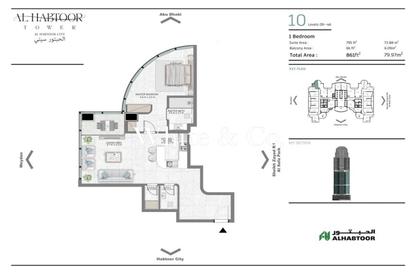 Apartment - 1 Bedroom - 2 Bathrooms for sale in Al Habtoor Tower - Al Habtoor City - Business Bay - Dubai Apartment - 1 Bedroom - 2 Bathrooms for sale in Al Habtoor Tower - Al Habtoor City - Business Bay - Dubai