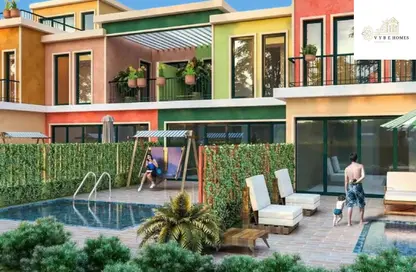 Townhouse - 4 Bedrooms - 3 Bathrooms for sale in Portofino - Damac Lagoons - Dubai