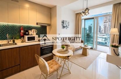 Apartment - 1 - 1 for rent in Reva Residences - Business Bay - Dubai