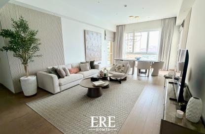 Apartment - 3 Bedrooms - 3 Bathrooms for rent in Marina Residences 6 - Marina Residences - Palm Jumeirah - Dubai