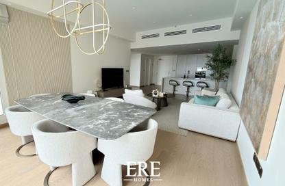 Apartment - 3 Bedrooms - 3 Bathrooms for rent in Marina Residences 6 - Marina Residences - Palm Jumeirah - Dubai