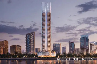 Apartment - 1 Bedroom - 2 Bathrooms for sale in Binghatti Skyhall - Business Bay - Dubai