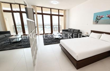 Apartment - Studio - 1 Bathroom for rent in Palm Views West - Palm Views - Palm Jumeirah - Dubai