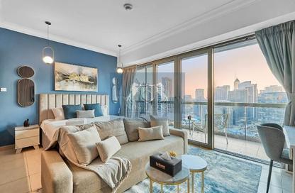 Apartment - Studio - 1 Bathroom for sale in 8 Boulevard Walk - Mohammad Bin Rashid Boulevard - Downtown Dubai - Dubai