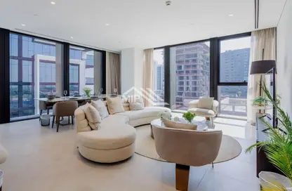 Apartment - 3 Bedrooms - 4 Bathrooms for rent in Residence 110 - Business Bay - Dubai