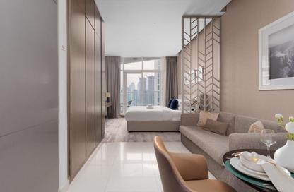 Apartment - Studio - 1 for rent in Damac Maison Prive B - Damac Maison Prive - Business Bay - Dubai Apartment - Studio - 1 for rent in Damac Maison Prive B - Damac Maison Prive - Business Bay - Dubai