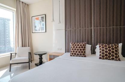 Apartment - Studio - 1 Bathroom for rent in DAMAC Maison Canal Views - Business Bay - Dubai